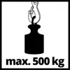 Elektriskā pacēlājs Einhell TC-EH 500 Photo 2