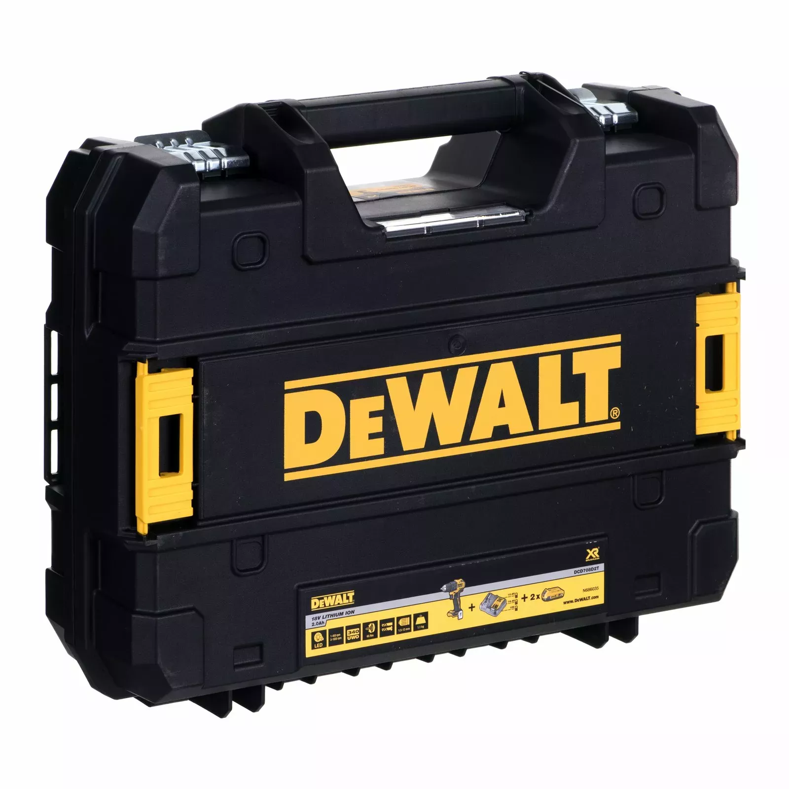DeWALT DCD708D2T-QW power DCD708D2T-QW Power Drills | AiO.lv