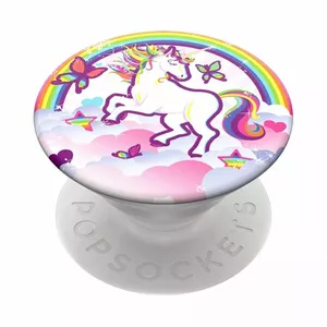 Phone grip and stand Popsockets Over the Rainbow by Popsockets – circular collapsible design, adhesive mount, universal fit
