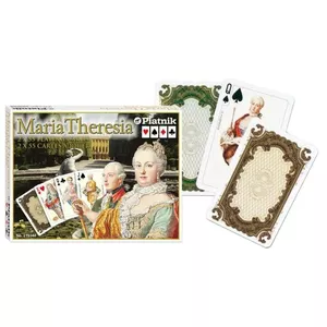 Playing Cards Piatnik — Maria Theresia pattern, set of 2 decks