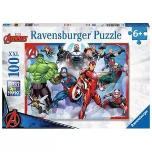 Jigsaw puzzle Ravensburger 10808 — 100 pieces, Avengers theme, recommended age 6+