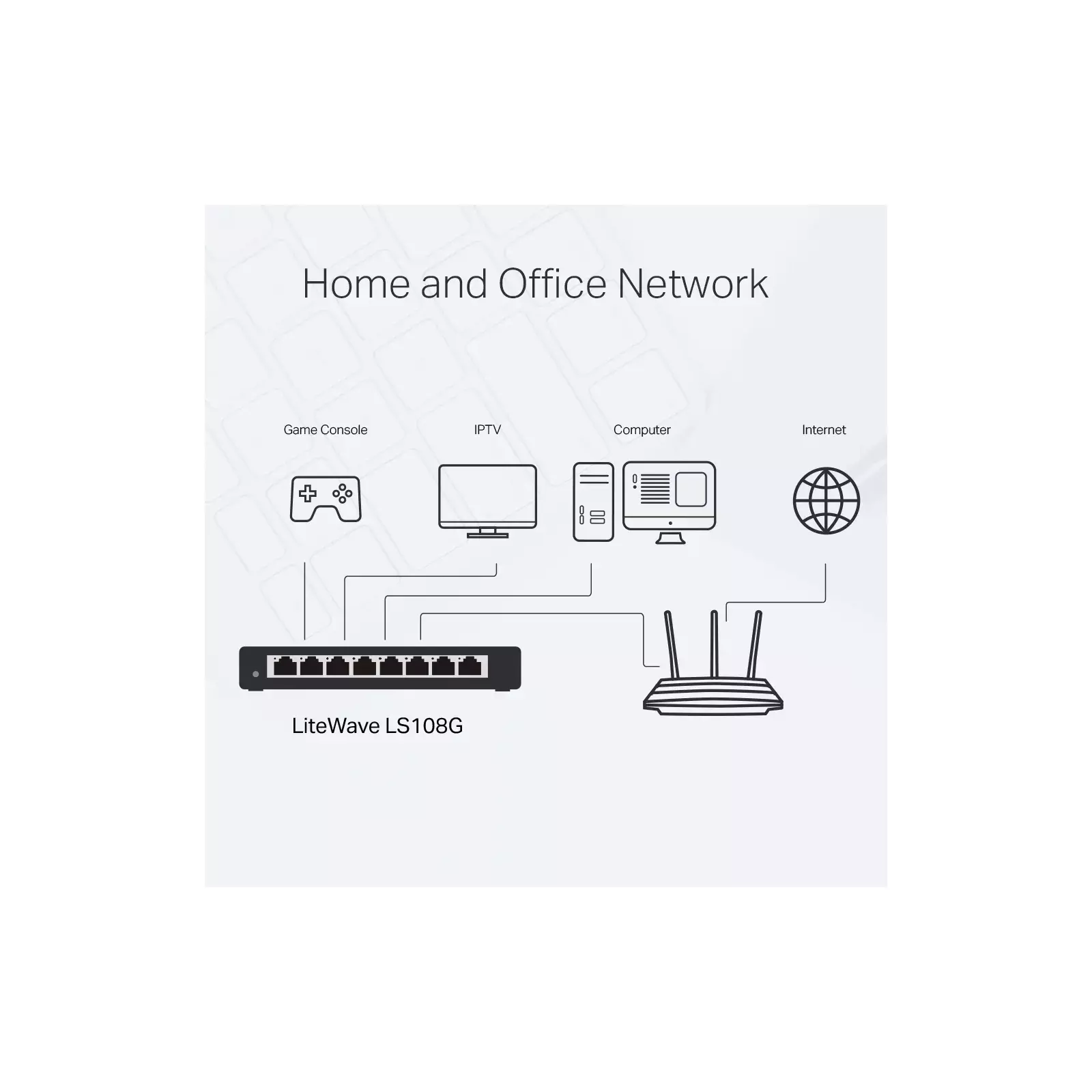 TP-LINK LS108G Photo 4