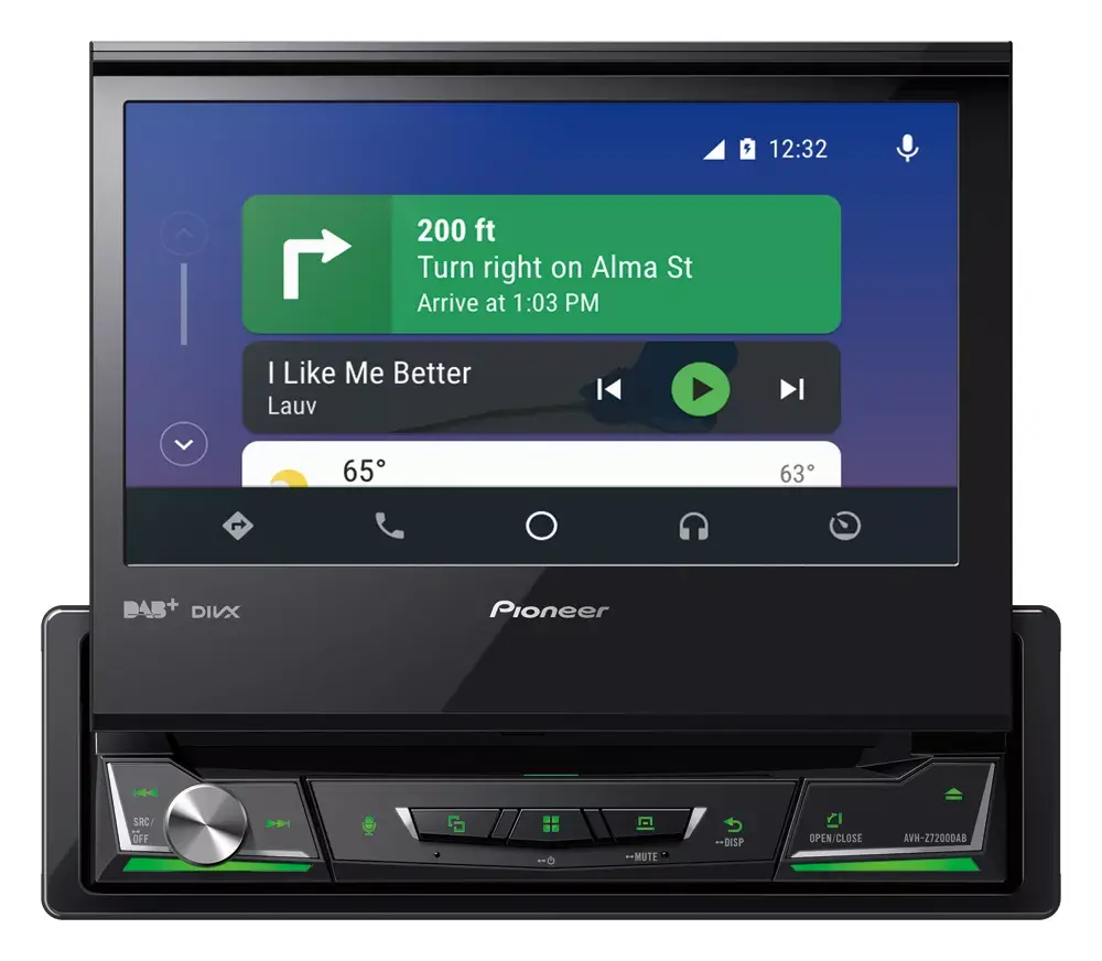 Auto mediju atskaņotājs Pioneer AVH-Z7200DAB Photo 2