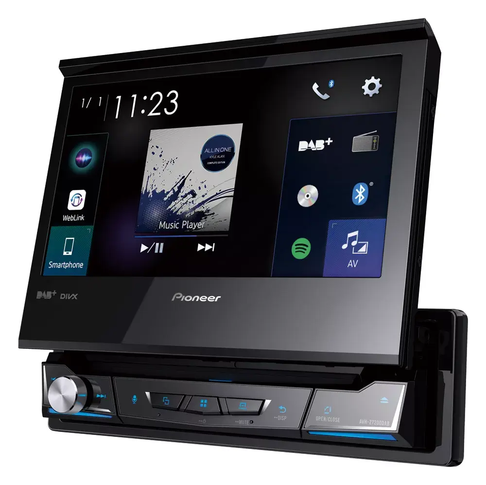 Auto mediju atskaņotājs Pioneer AVH-Z7200DAB Photo 3