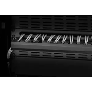 Kabeļu vadība tīkla skapim Renkforce RF-3429150 48,30 cm 19" 1 HE melna