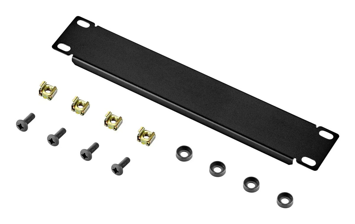 Renkforce RF-3429158 Plaukta Pārsegs 1U Tērauds