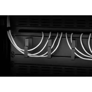 Tīkla rāmis Renkforce RF-3440222 19" 2U ar kabelu pārvaldību, melns