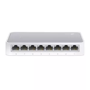 TP-Link TL-SF1008D Nepārvaldīts Fast Ethernet (10/100) Balts