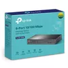 Neadministrējams slēdzis TP-Link TL-SF1008P 8-Port 10/100Mbps Photo 4