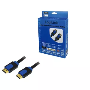 HDMI кабель LogiLink CHB1101 Мужской Мужской Золотой 1м