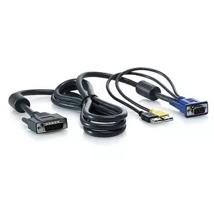 KVM Cable HPE 1x4 KVM Console 6ft USB Cable Black 1.82 m
