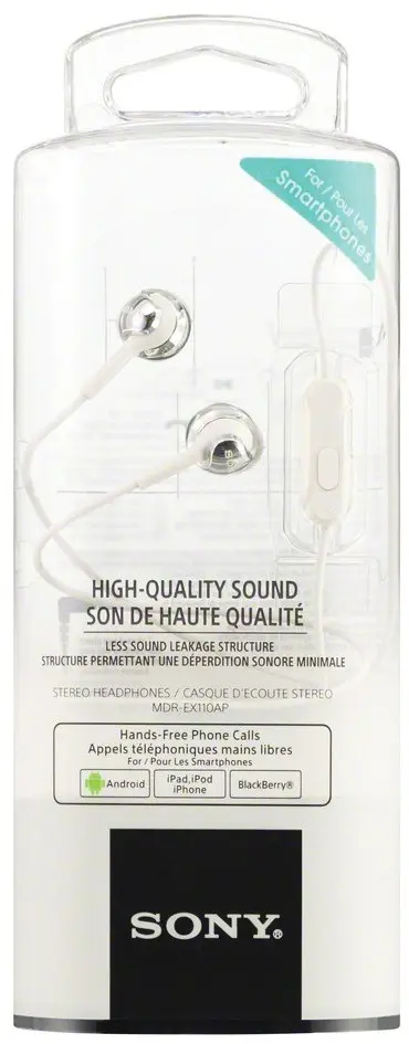 Headphones Sony MDR-EX110AP Photo 3