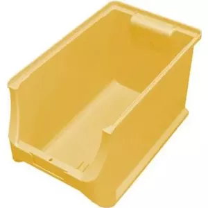 Glabāšanas kaste allit ProfiPlus 4H 205×200×355 mm dzeltena – plastmasas organizators