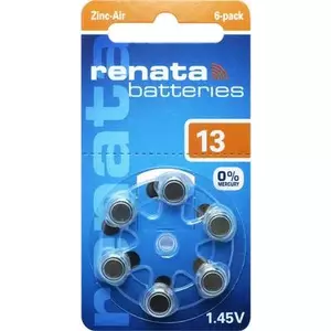 Dzirdes aparatūru baterija RENATA PR48 ZA 13 305 mAh 1.4 V
