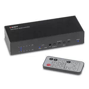 AV matrix switcher Lindy 4x2 HDMI 4K60 Matrix