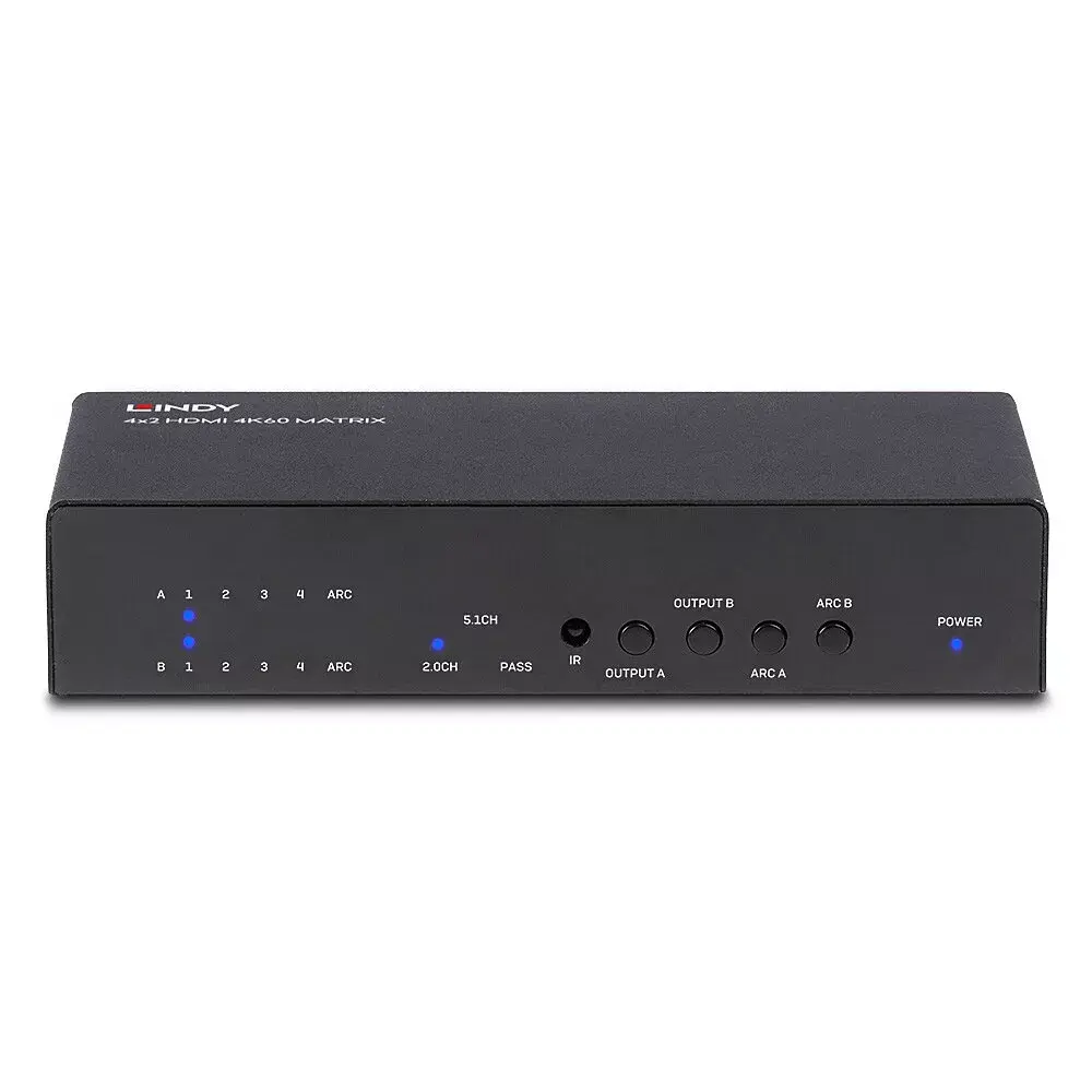 AV matrix switcher 4x2 HDMI 4K60 Photo 3