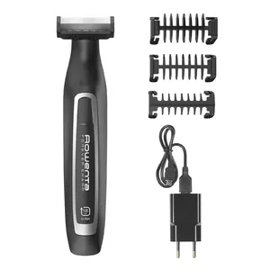 Matu griezējs Rowenta TN6000 Battery 4 5 mm Wet & Dry Melns Sudrabs