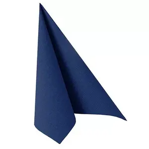 Paper napkins Papstar 16903, blue tissue napkins, 20 pcs, soft, FSC® & Nordic Swan certified