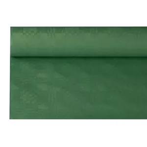 Paper tablecloth Papstar 18599 rectangular 120 x 800 cm green