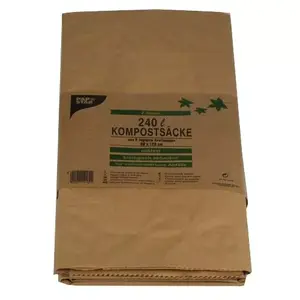 Мусорный мешок Papstar 14189 240 L Коричневый 2 шт.