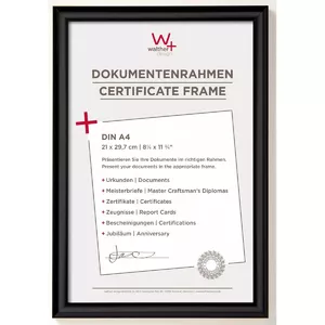 Single picture frame Walther Design KP130B Black