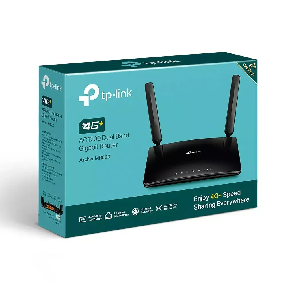 TP-LINK 4G+ LTE Maršrutētājs Archer MR600 Photo 16