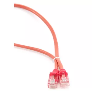 Networking cable Gembird Cat5e U/UTP patch cord 1.5 m RJ-45 red