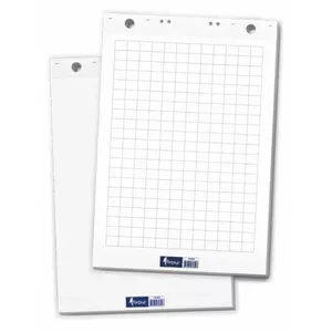 Flipchart paper blocks FO70302 60x85 cm squared, 50 sheets – flipchart refill pads