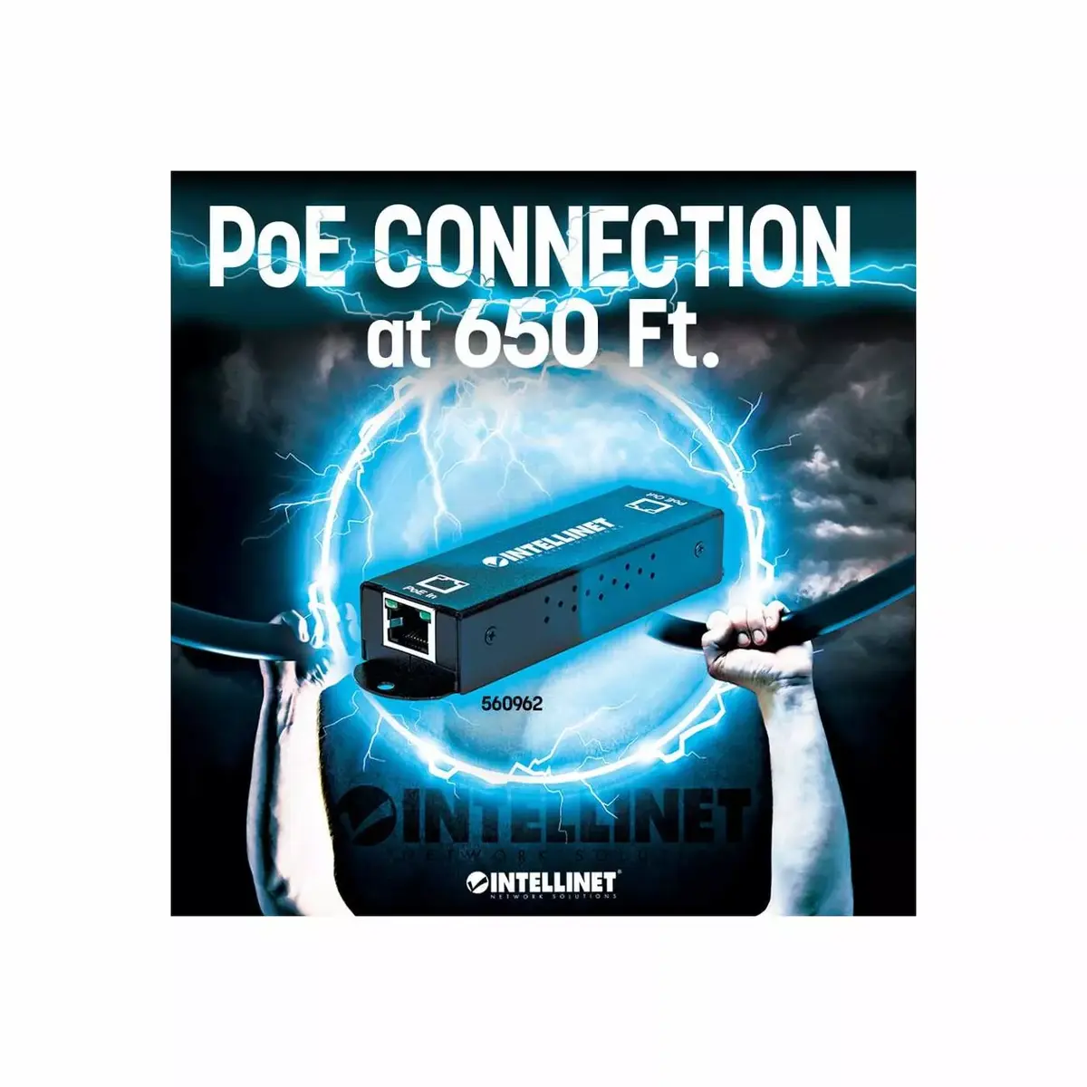 PoE+ Extender Repeater Intellinet Gigabit High-Power Photo 8