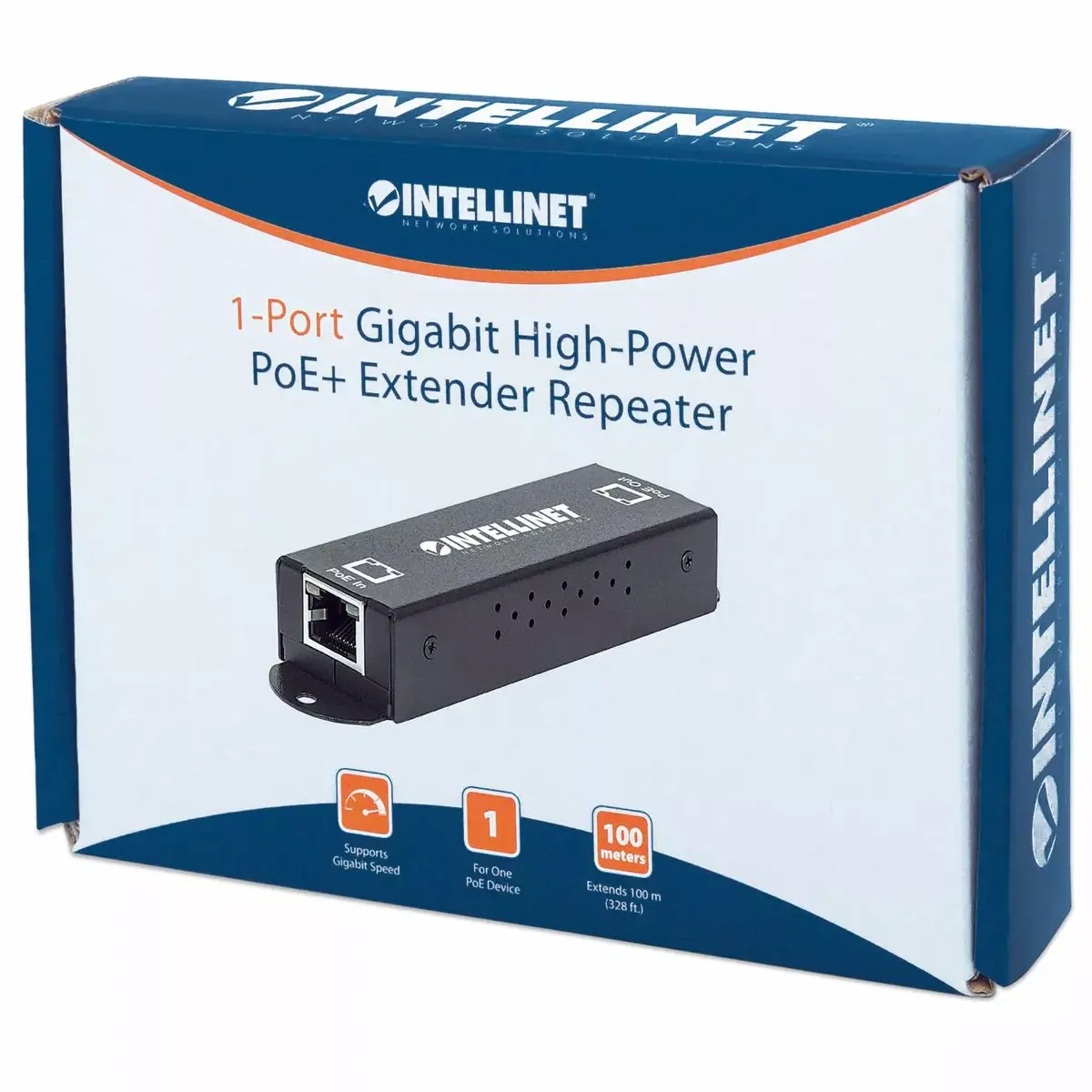 PoE+ Extender Repeater Intellinet Gigabit High-Power Photo 9