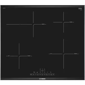 Bosch Serie 6 PIF675FC1E hob Black, Stainless steel Built-in Zone induction hob 4 zone(s)
