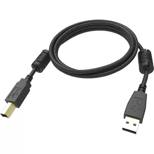 Vision TC 1MUSB/BL USB кабель 1 m USB 2.0 USB B USB A Черный