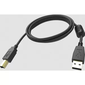 Vision TC2 3MUSB/BL USB cable 3 m USB 2.0 USB A USB B Black