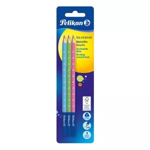 Krāsu zīmuļi Pelikan 811149 — melns, 3 gab.