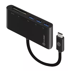 USB-C Multi Card Reader & 3 Port USB Hub ALOGIC UC3ACR