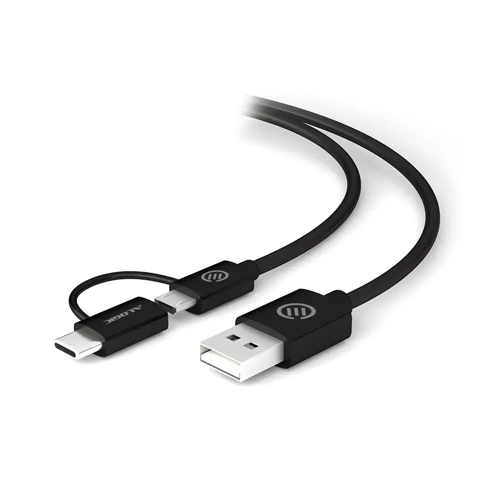 ALOGIC U2CMC-01BLK USB 2.0 Combo Cable Photo 2