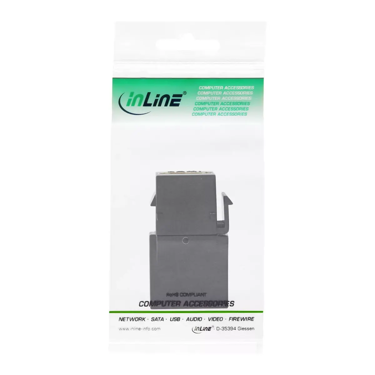 InLine HDMI Keystone Snap-In modulis 76202N Photo 3