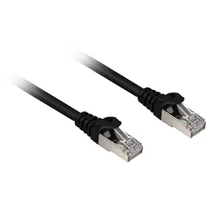 Networking Cable Sharkoon Cat.6a SFTP RJ-45 Cat6a 0.5m Black
