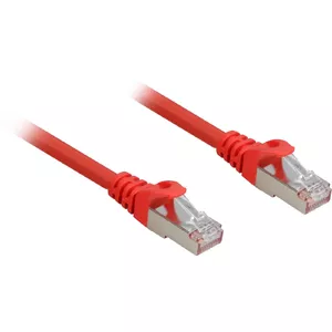 Sharkoon Cat.6a SFTP tīkla kabelis Sarkans 0,5 m Cat6a S/FTP (S-STP)