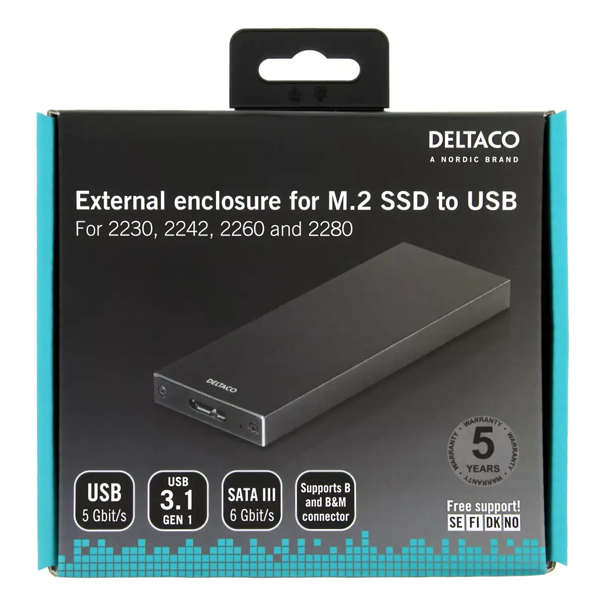 Корпус SSD Deltaco MAP-K16N Photo 5