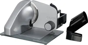 Electric food slicer Graef C 21+ Classic (CLASSIC C 21+) for kitchen slicing of meats, cheeses and vegetables
