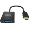 Video kabeļa adapters Vision TC-HDMIVGA/BL Photo 3