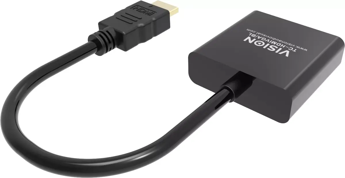 Video kabeļa adapters Vision TC-HDMIVGA/BL Photo 6