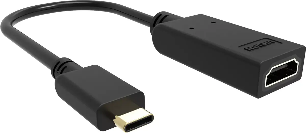 Video kabeļa adapters Vision TC-USBCHDMI/BL Photo 6