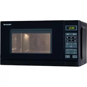 Mikroviļņu krāsns Sharp R-242 BKW, 800 W, 20 L
