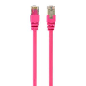 Ekranēts tīkla kabelis Gembird Cat6 F/UTP (FTP) 5 m RJ-45–RJ-45 rozā