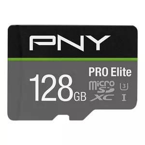 MicroSDXC Flash Card PNY PRO Elite 128GB UHS-I Model P-SDU128V31100PRO-GE