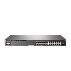 Pārvaldāms L3 komutators HP Aruba 2930F — 24x Gigabit PoE+ RJ-45, 4x SFP, 1U, 56 Gbit/s, 32768 MAC