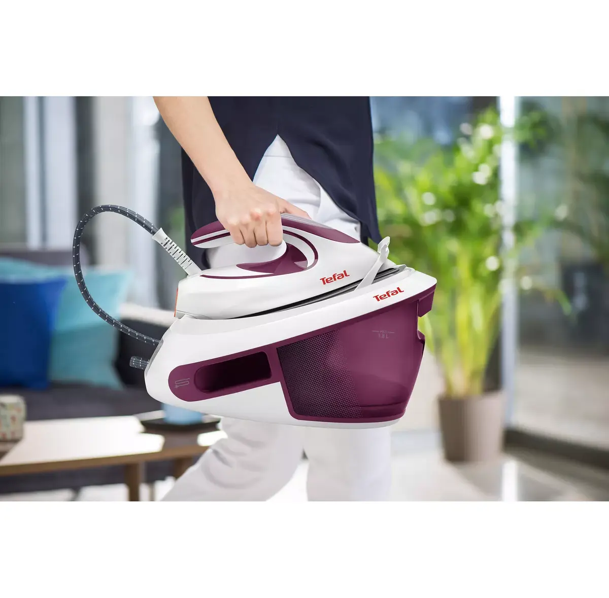 Tvaika gludeklis Tefal Express Anti-Calc SV8054 Photo 5