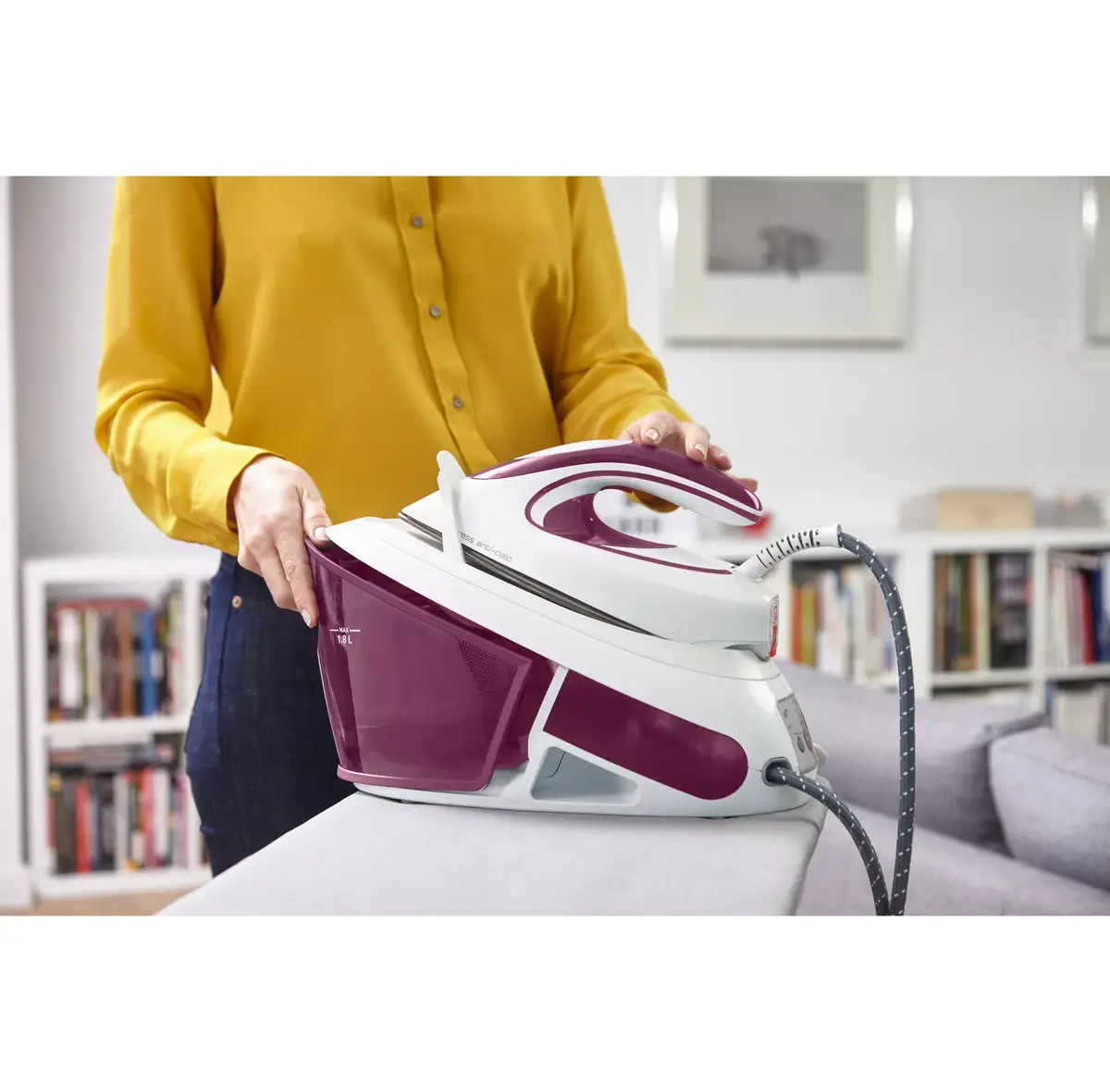 Tvaika gludeklis Tefal Express Anti-Calc SV8054 Photo 9